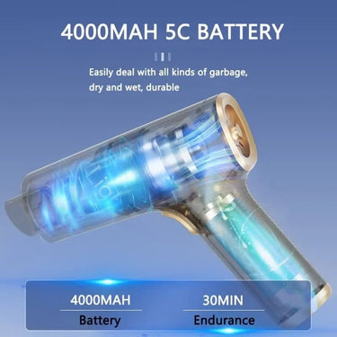 Xiaomi Youpin Car Vacuum Cleaner – Portable Wireless Suction Power - InspiredGrabs.com